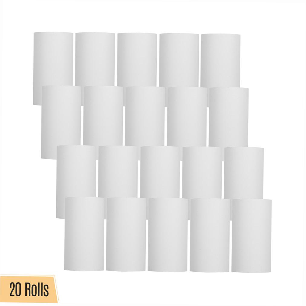 Thermal Paper Rolls 57*30mm Printer Paper Cash Register Rolls for Supermarket POS Receipt Paper Printing 20 Rolls