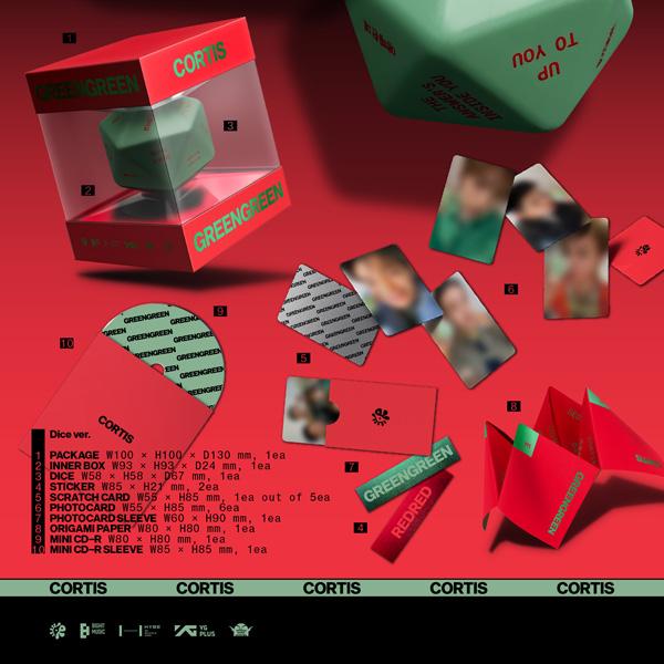 [Pre-order] CORTIS - The 2nd EP [GREENGREEN] (Dice ver.)