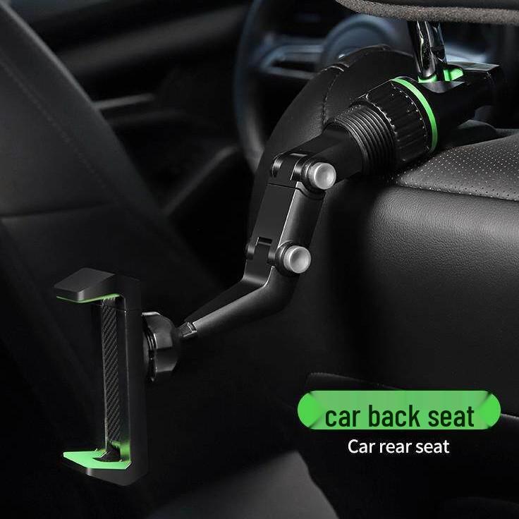 Douyin 360° Anti-Shake Car Phone Holder: Multi-functional, Telescopic, Quick-Release Rearview Mirror Mount