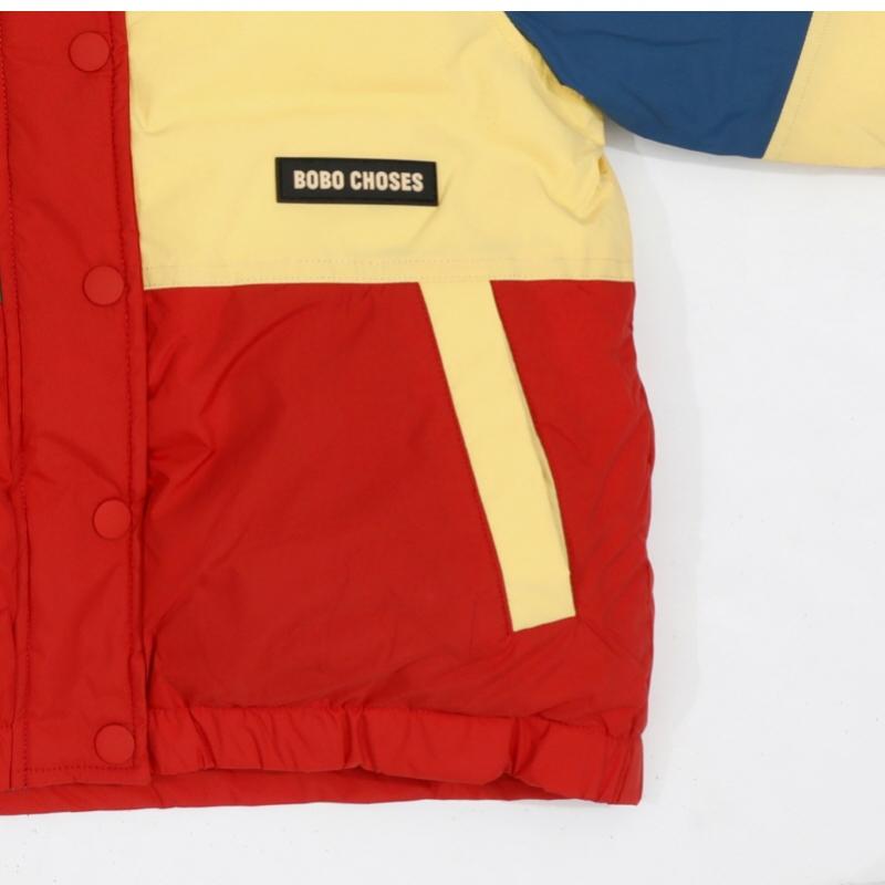 Bobo Choses Kids Color Block Anorak Jacket B225ac123