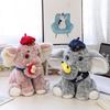 Cartoon Apfel Elefant Plüschtier Niedlicher Bananen Elefant Kinderbegleiter Puppe Paar Stoffpuppe