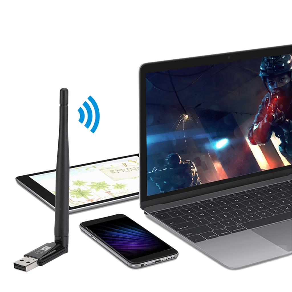 RTL8821CU 600M Free Drive Dual Band PC Wireless LAN Card for USB Bluetooth Adapter