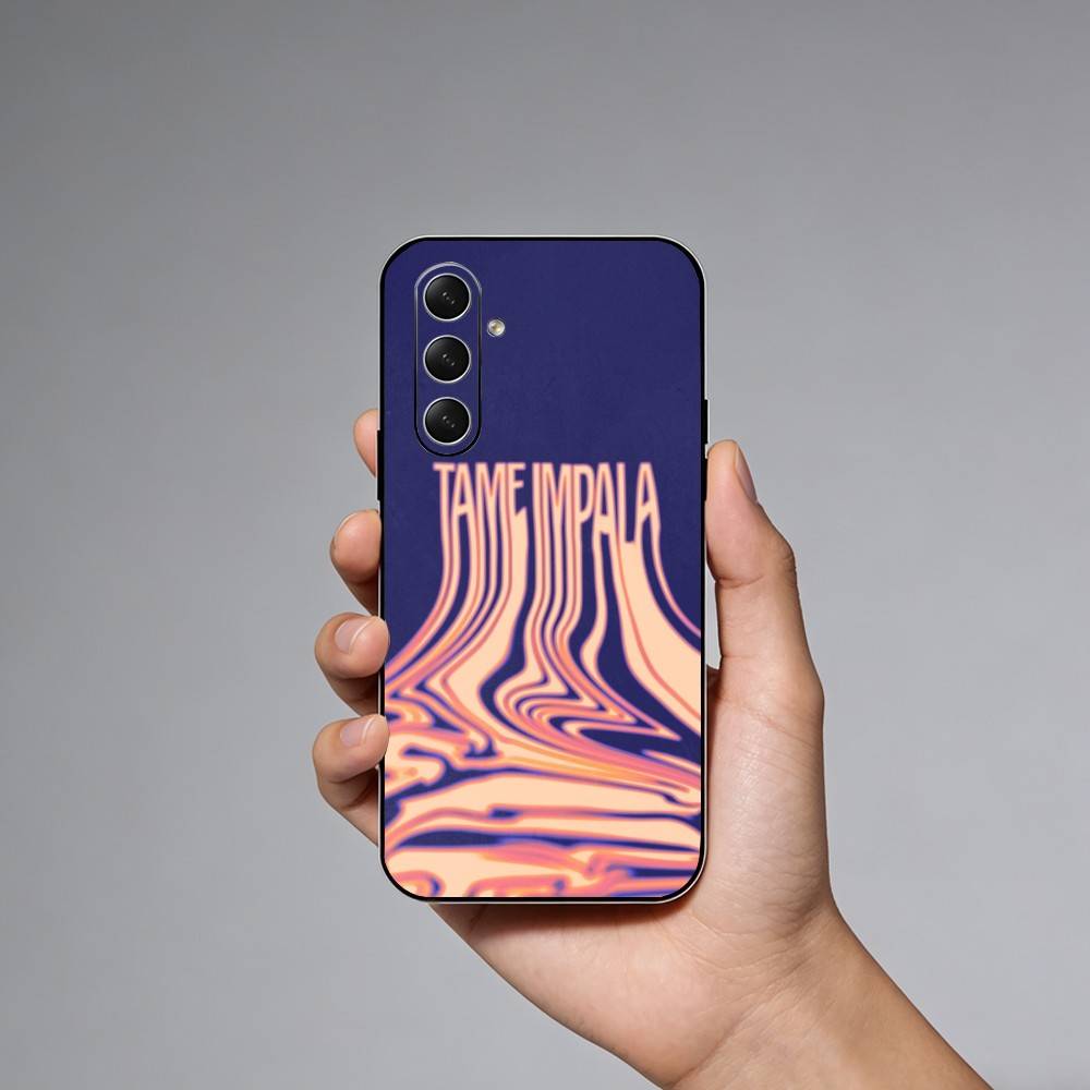 Tame I-Impala Band Phone Case For Samsung Galaxy A73,21,22,32,71,53,52,51,80,5G Soft Black Cover