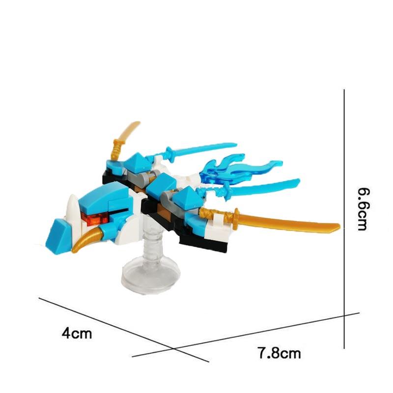 Creative Animal Koala Dog Kookaburra Penguin Flamingo Collie Sea Lions Raccoon Mini Figures Building Bricks Kid Block Toys