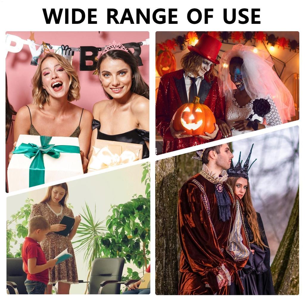 Serre-têtes d'Halloween pour femmes Déesse Halloween Cosplay Coiffe Accessoires de cheveux de festival Serre-tête fantaisie pour mascarade