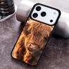 Highland Cows Phone Case for iPhone 17 16 15 Pro Max Air 14 13 12 11 Plus Shockproof Cover