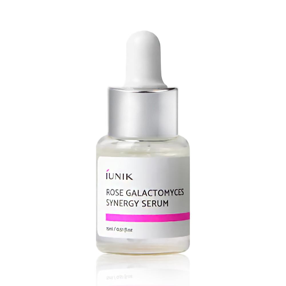 IUNIK Rose Galactomyces Miniature serum,15ml - Wielozadaniowe serum do twarzy MINI SIZE