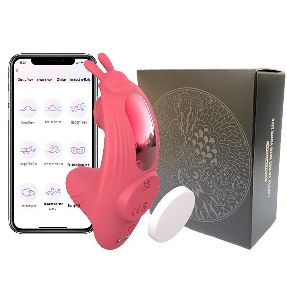 Kompakter Tragbarer Magnetischer Vibrator - Diskrete Fernbedienung für Frauen
