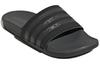 Adidas Adilette Comfort Slides Core Black Grey Women's GX4303