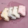 Elegant Coin Pouch Butterfly Print Purse, Women Small Change Gradient Portable Wallet Kiss Lock Closure for Coins Cards Cash Faux Leather Holder