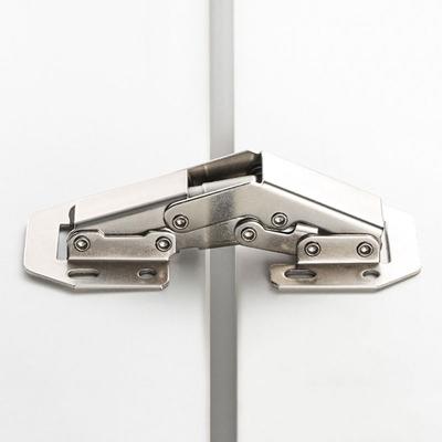 Stainless Steel Cabinet Door Hinges No Punching Hydraulic Door Hydraulic Hinges Hardware Furniture Door Concealed Hinges