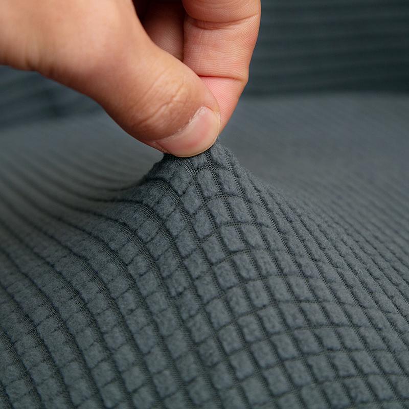 Plush Club Chair Cover Armchair Slipcover Geometric Printed Small Sofa Covers Protect for Pets Chair Decoration