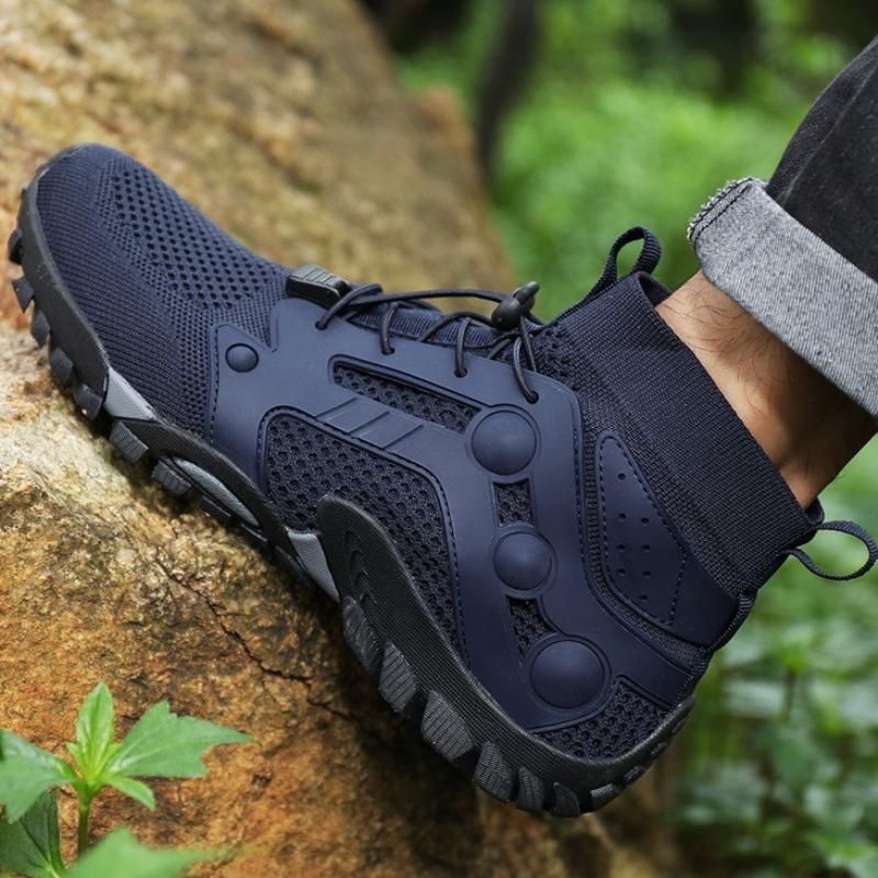 Damskie buty wspinaczkowe typu high-top Outdoorowe buty trekkingowe Męskie oddychające siateczkowe antypoślizgowe buty sportowe do campingu i trekkingu