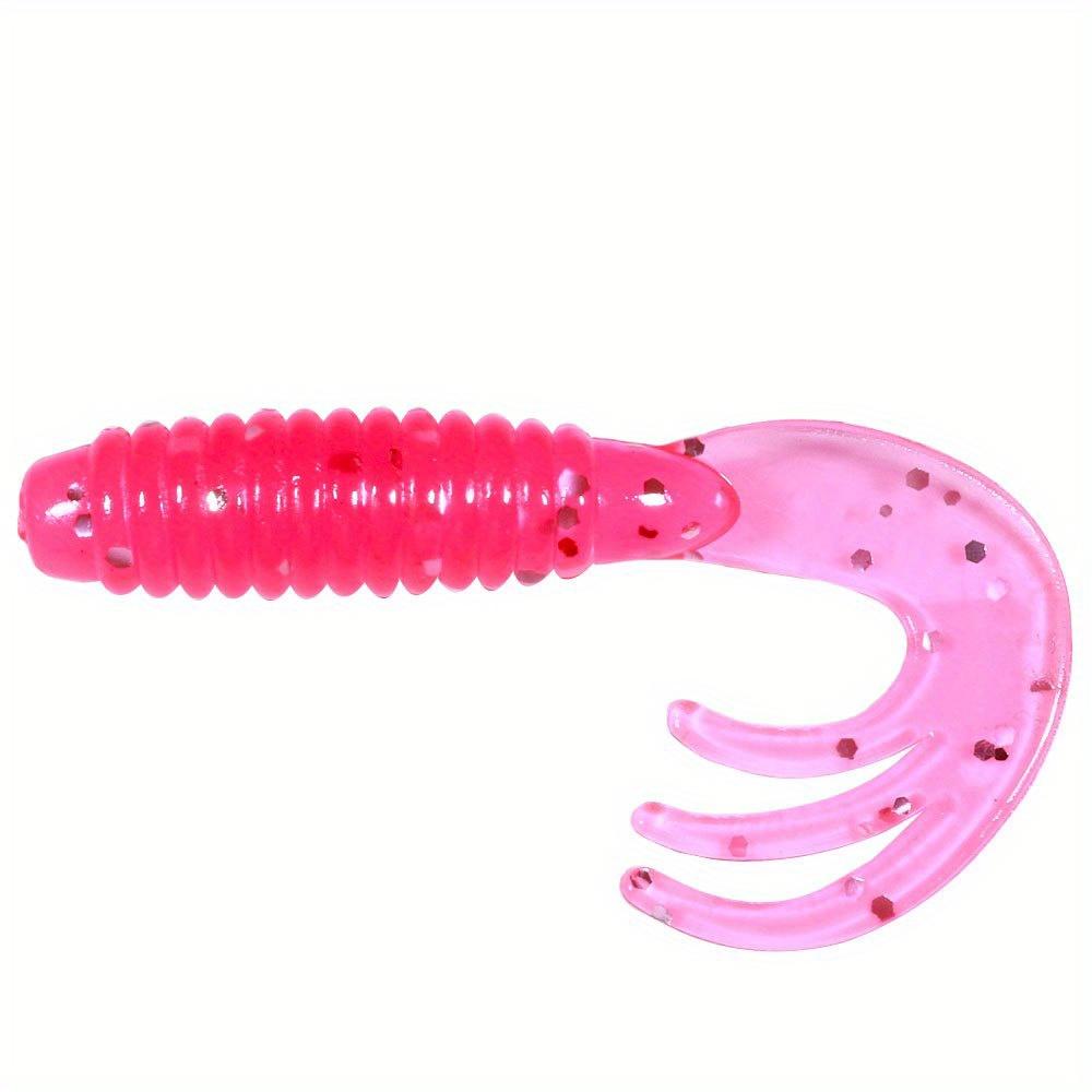 

Мягкая рыбка Мягкая приманка 2.17in (5.5CM)/10шт/пакет Рыболовные приманки 4см/20шт 4cm/20pcs розовый