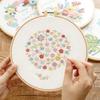 Набір для вишивання хрестиком для початківців з візерунком «Квітка дня» Включає інструмент для розслаблюючого рукоділля