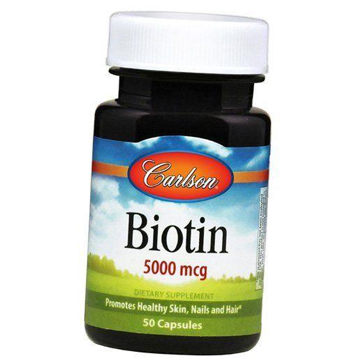Biotin, Biotin 5000, Carlson Labs 50caps (36353074)