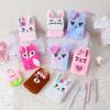 Mini Girly Plush Rabbit Notebook - Portable Diary for Kids