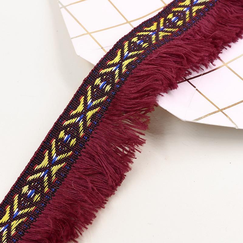5Meters Tassel Fringes Trim Sewing Accessories Ribbons Fabric Trimming for DIY Sewing Garments Handmade Accessories