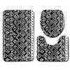 Toilet Floor Mat Three-Piece Bathroom 3-Piece Carpet Doormat Mat