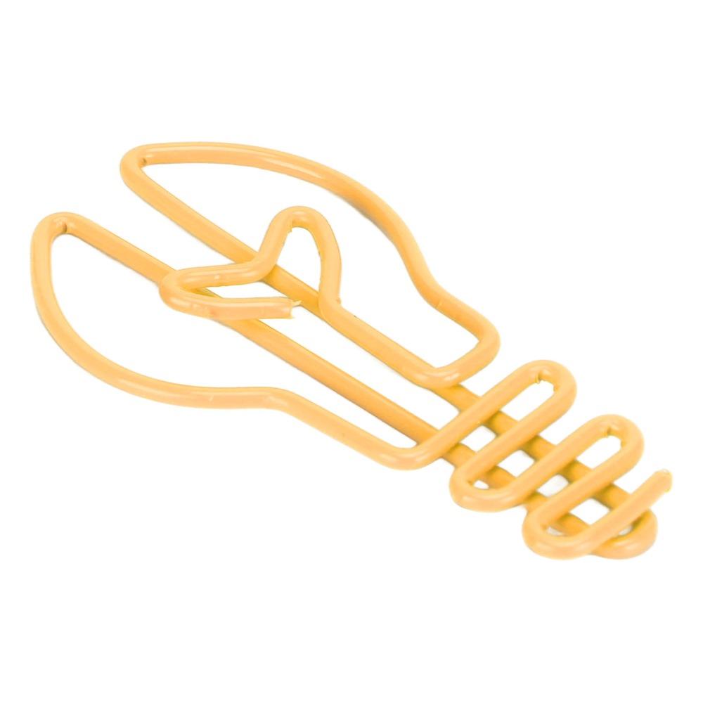 100 st Gula/Rosa Lökformade Gem Lökformade Kontorsgem Bröllopsdekoration