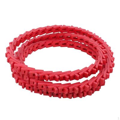 Twist V Belt,Link Belt Belting Woodworking Tool for Tractor Starter Drill Press Agricultural