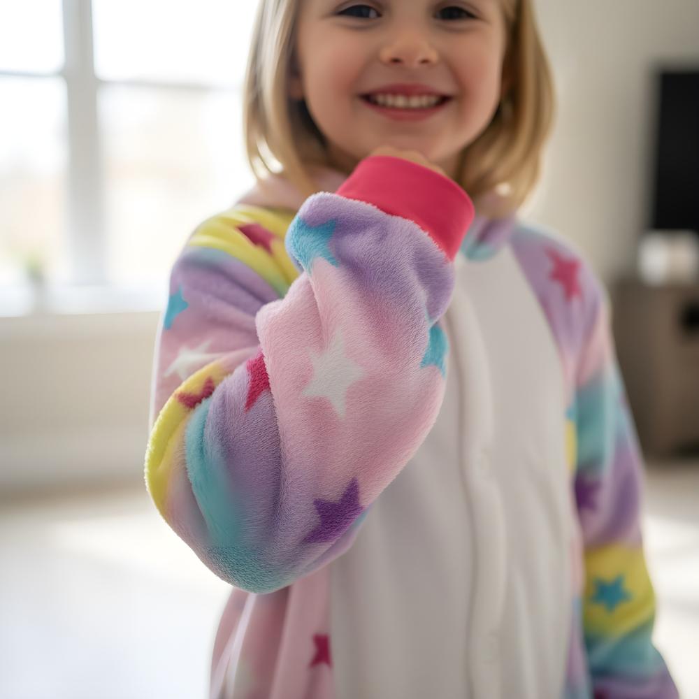 Piżama Onesie Kigurumi Kostium Przebranie Królik Dzieci 115 - 125Cm