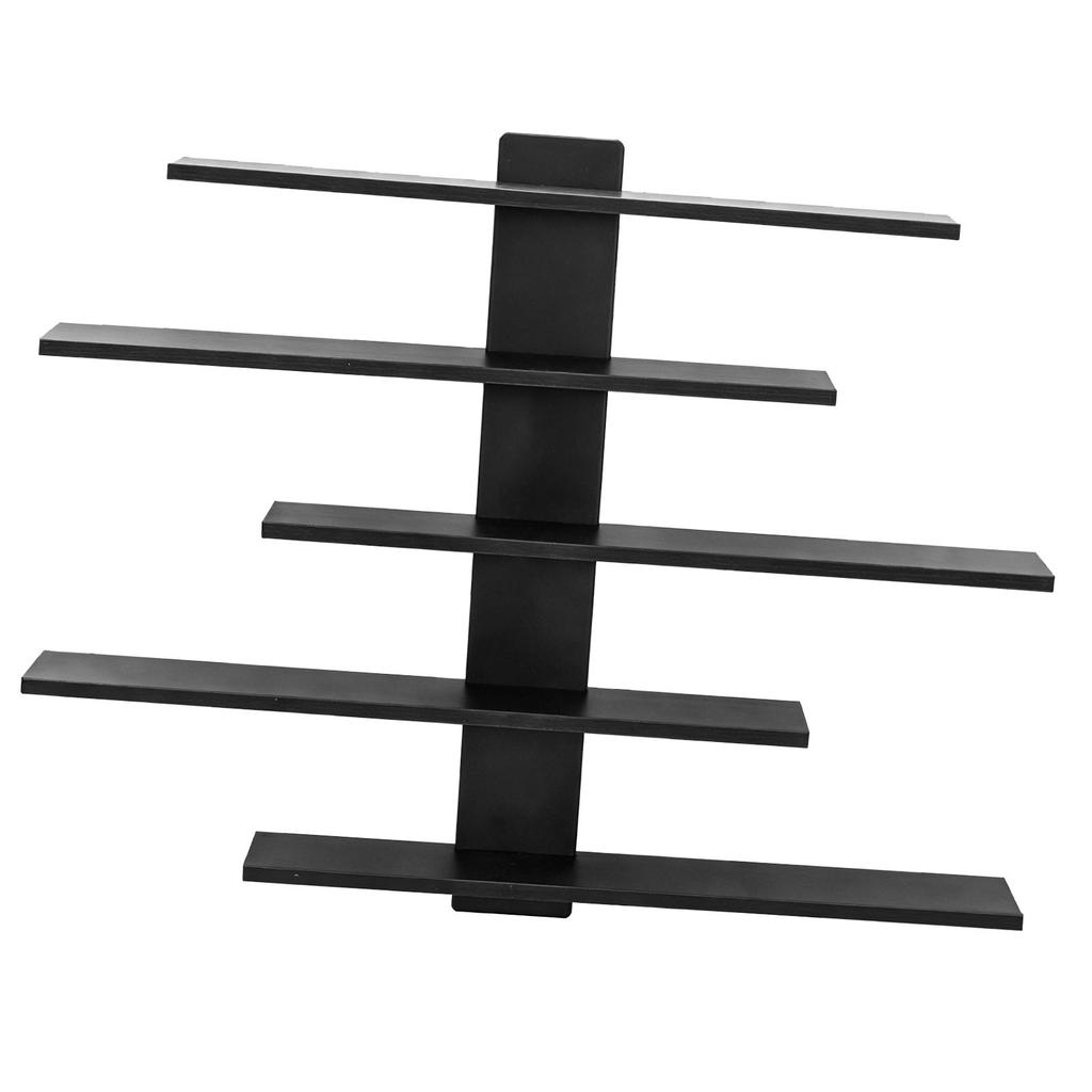 Floating Figurine Shelf Space Saving Wood Wall Figurines Decor Display Rack for Dolls Statues Ornaments