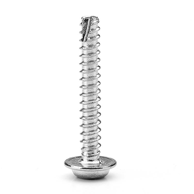 304 Stainless Steel Phillips Pan Head Self-Tapping Screws with Washer - M1.7, M2, M3