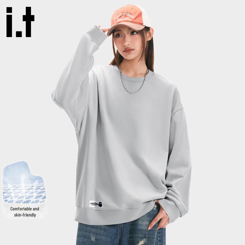 Fingercroxx Women's Relaxed Fit Letter Graphic Sweatshirt