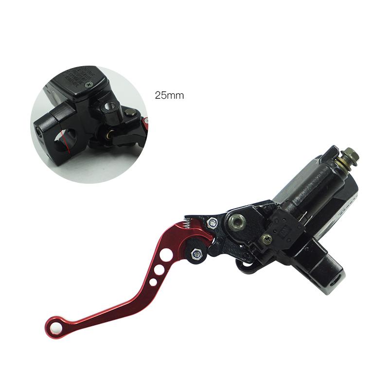 1" 25mm Universal Motorcycle Brake Clutch Master Cylinder Hydraulic Pump with Adjustable Levers For Honda SHADOW Yamaha Suzuki