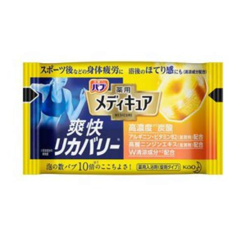

Kao Bab Medicure Освежающая восстанавливающая соль для ванн Газированная (70g) [Квазинаркотик]