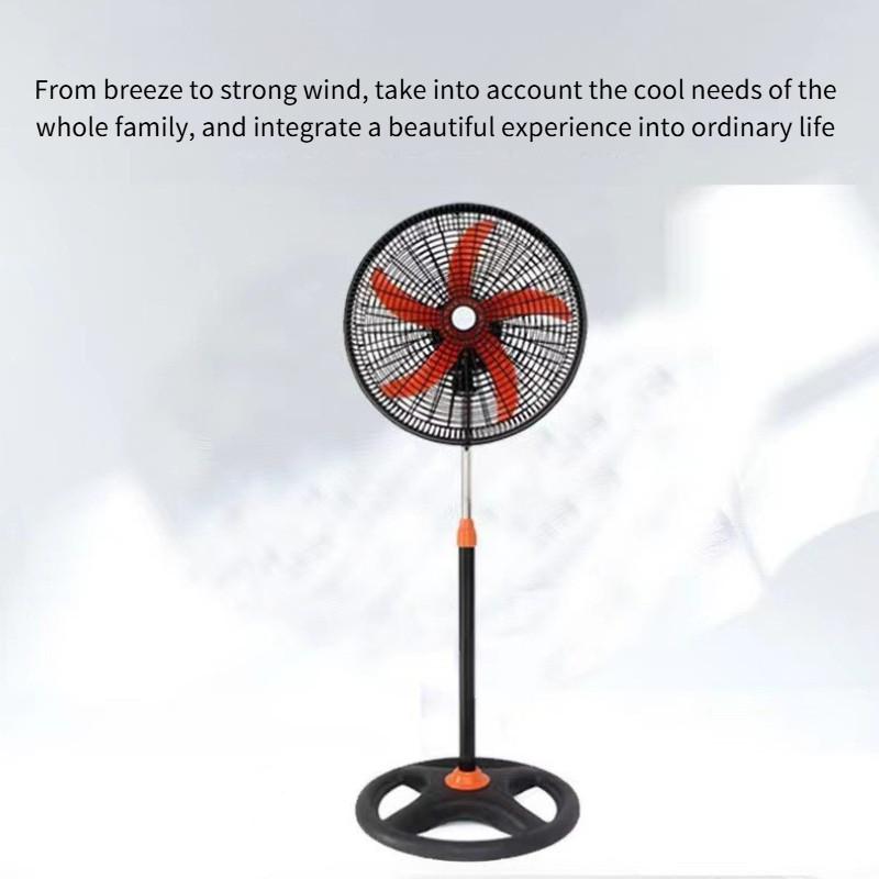 18 "High Performance Oscillating Pedestal Fan Household Electric Floor Fan Three Speed Adjustable Air Circulation Fan