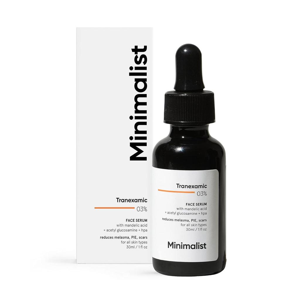 Serum do twarzy z kwasem traneksamowym 03% (30 ml), Serum do twarzy Tranexamic 03%, Minimalist