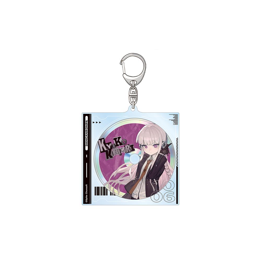 Danganronpa Makoto Naegi Sayaka Maizono Kyoko Kirigiri Junko Enoshima Nagito Komaeda HD Acrylic Keychain Bag Pendant Anime Goods