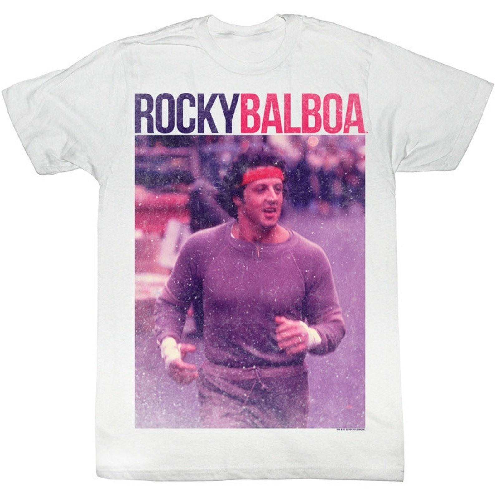 Rocky Pic With Name White T-Shirt S