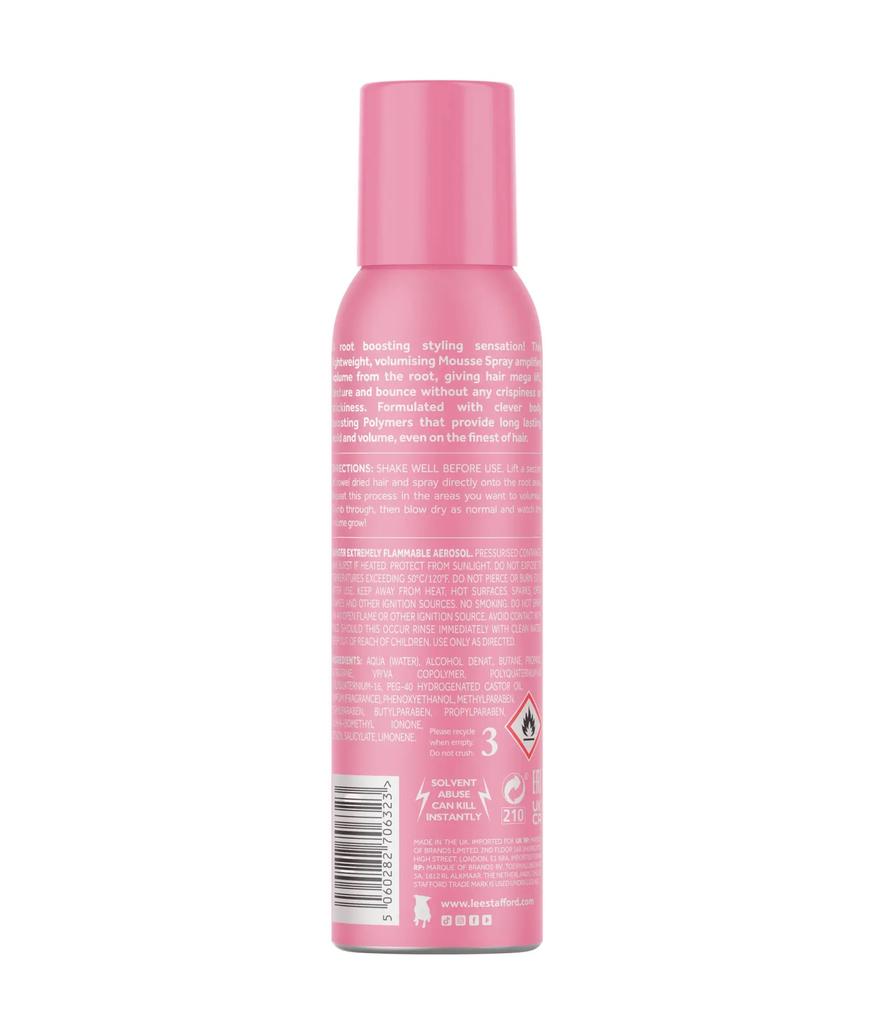 Plump Up The Volume Root Boost Mousse Spray Lee Stafford 150 Ml