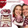 3D-Herz-Karten, Dreidimensionale Pop-up-Valentinstags-Postkarten, Karten für Geburtstage, Muttertag, Hochzeiten, Heimdekoration, Reisen, Verwendung,
