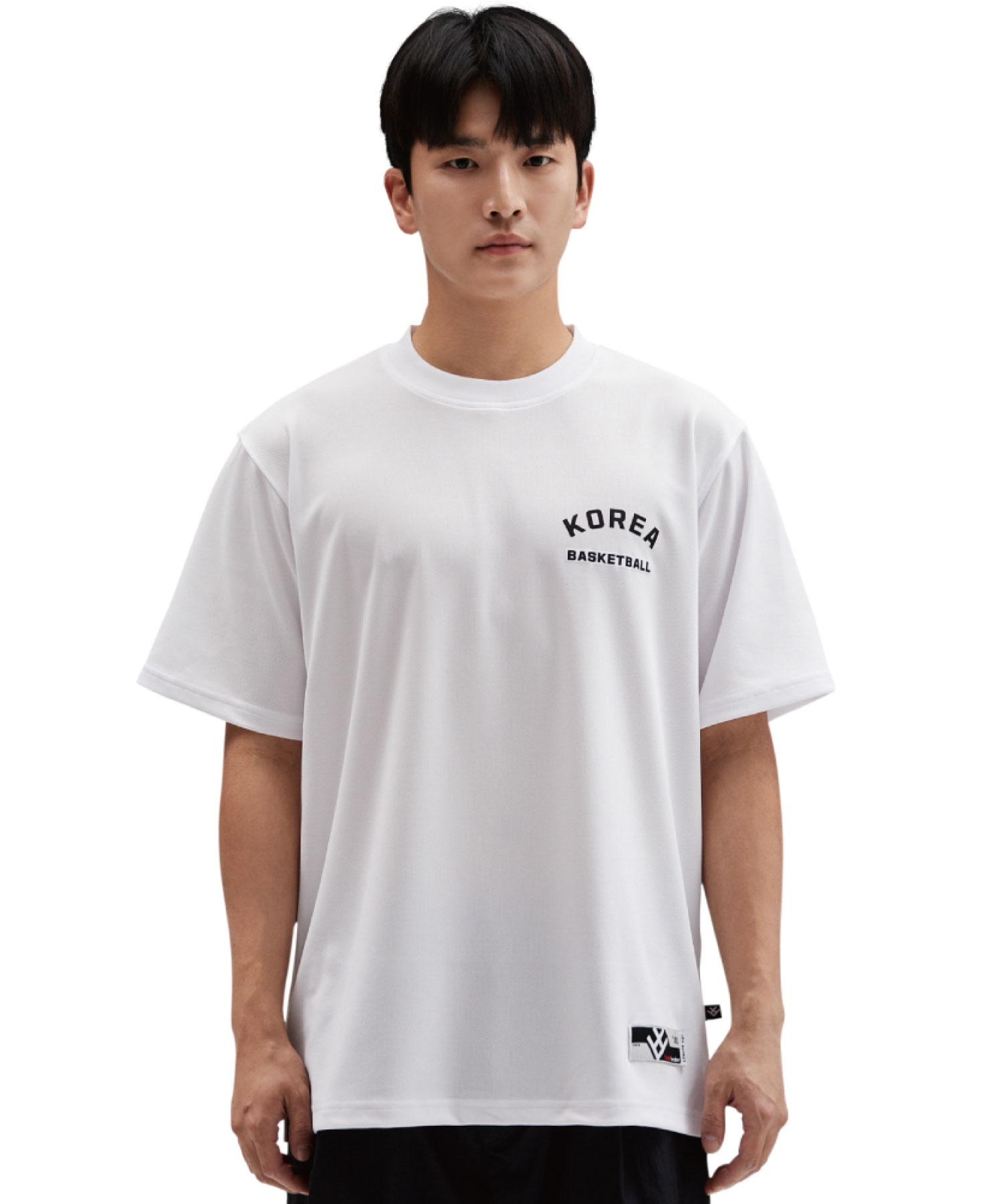 Burger Bitter Korea Small Arch Logo T-Shirt White White/L