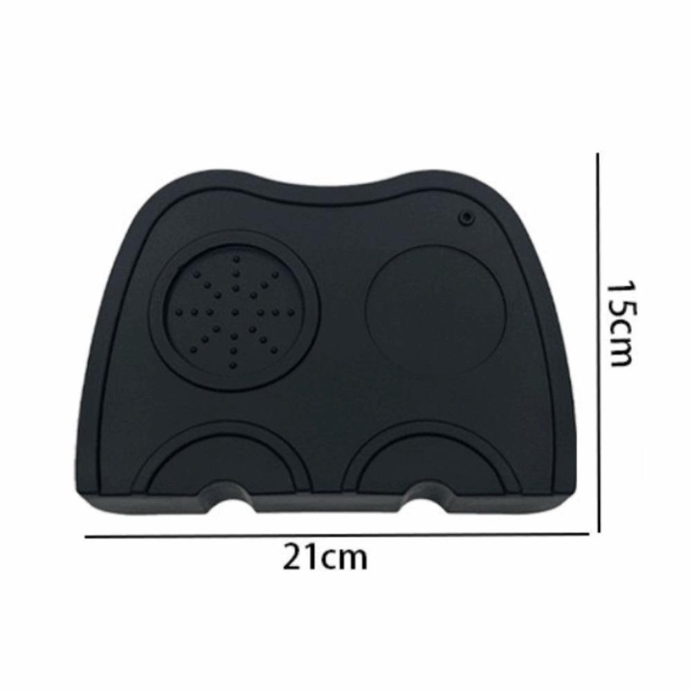 Silicone Espresso Coffee Tamper Mat Station Non Slip 51-58mm Press Tampering Holder WDT Tools Coffeeware Silicone Corner Mat Pad