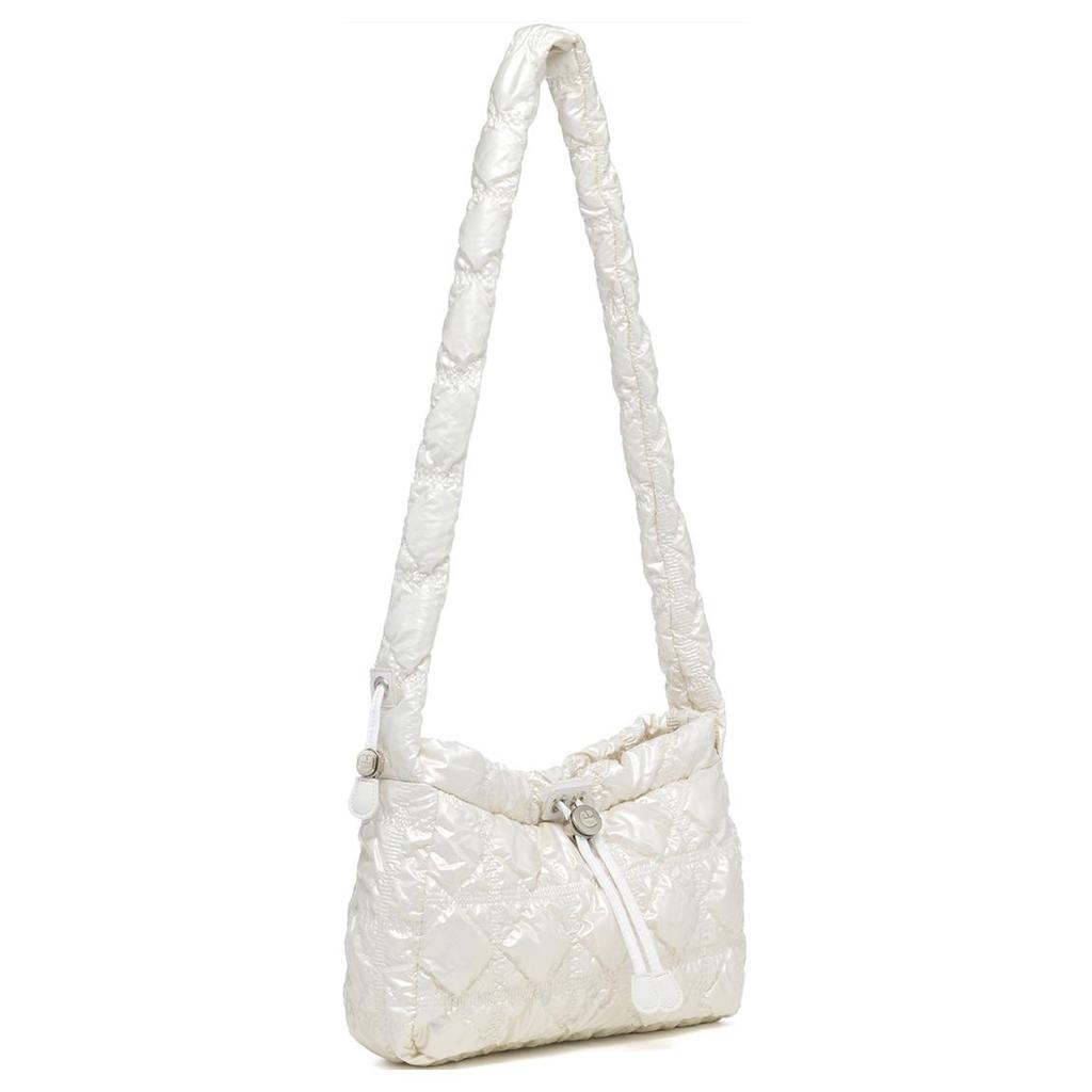 New CARLYN PU Handbag, Shoulder Bag Women's Pearl White H74111010PT