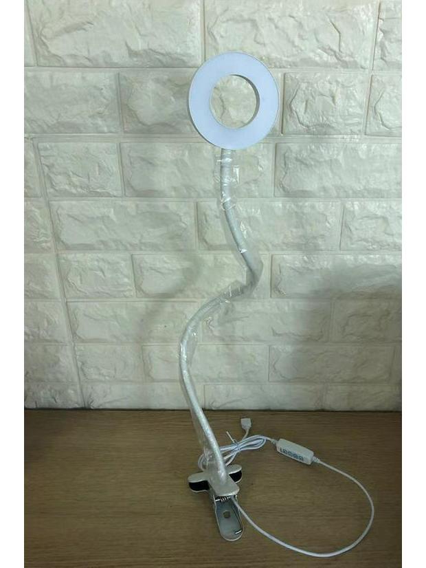 LED-Ringleuchte mit Handyhalterung und flexiblem Clip für Live-Übertragungen und Schreibtische von Studenten