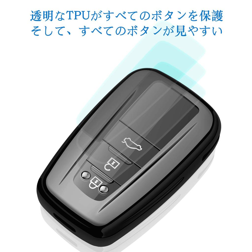 Car Logo Keychain Cover Fits Toyota Crown, C-HR, Corolla, RAV4,