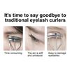 Electric Eyelash Curler USB Rechargeable Eyelash Curling Tool for False Eyelashes Natural Eyelashes