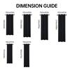 100% Blackout Curtains Heat Insulation Noise Reduction Privacy Protection Thermal Insulated Curtains Soundproof Curtains Light Blocking Curtains