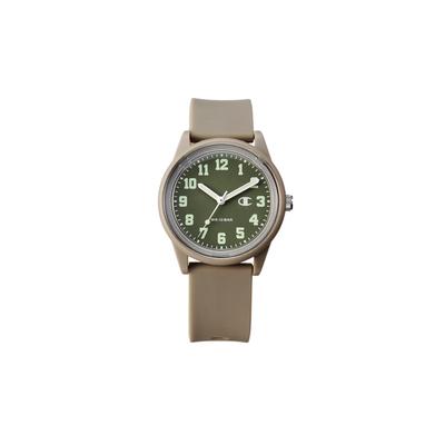 [Champion] Analog Solar Waterproof Urethane Strap R05A-504VK Beige