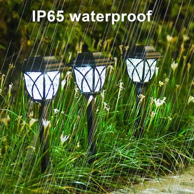 2 ks Venkovní solární cestovní světla Super jasná Automatické zapnutí/vypnutí Vodotěsné zahradní krajinné osvětlení Dvorové lampy