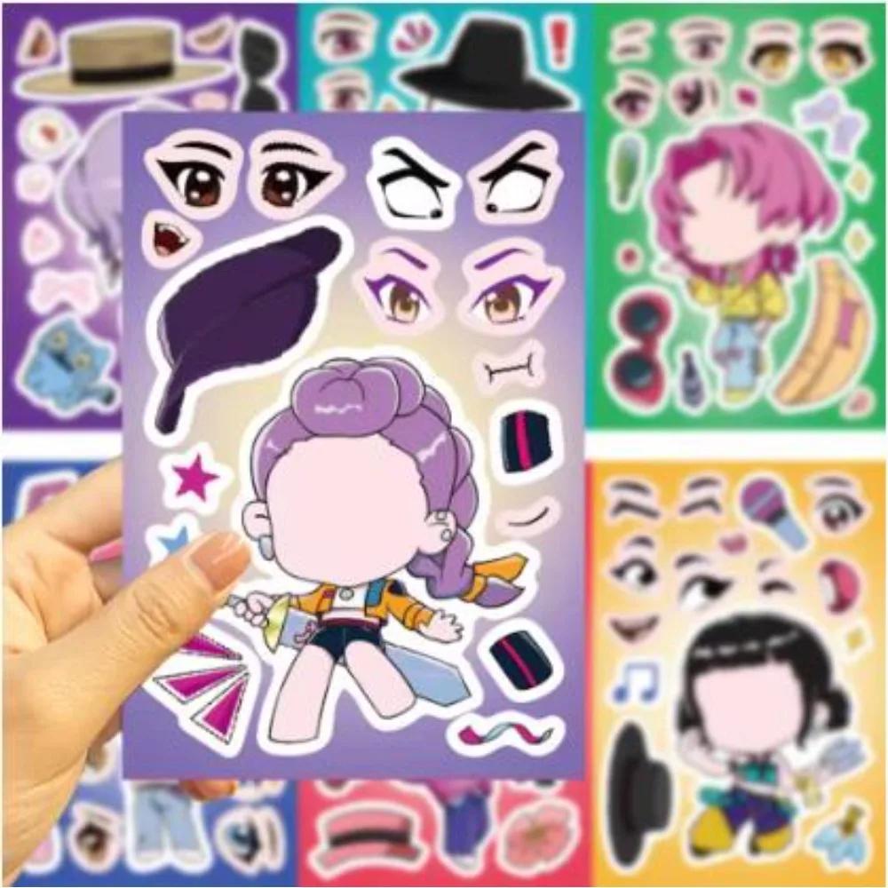 New Kpop Witch Hunt Sticker DIY Handmade with Waterproof and Repeatable Stickers, Fun and Cute Gifts