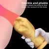 Gold Silikon Faust Anal Dilator Fisting Vibrator Riesiger Dildo Anal Plug Realistischer Schwanz Sexspielzeug BDSM Strap on Cock