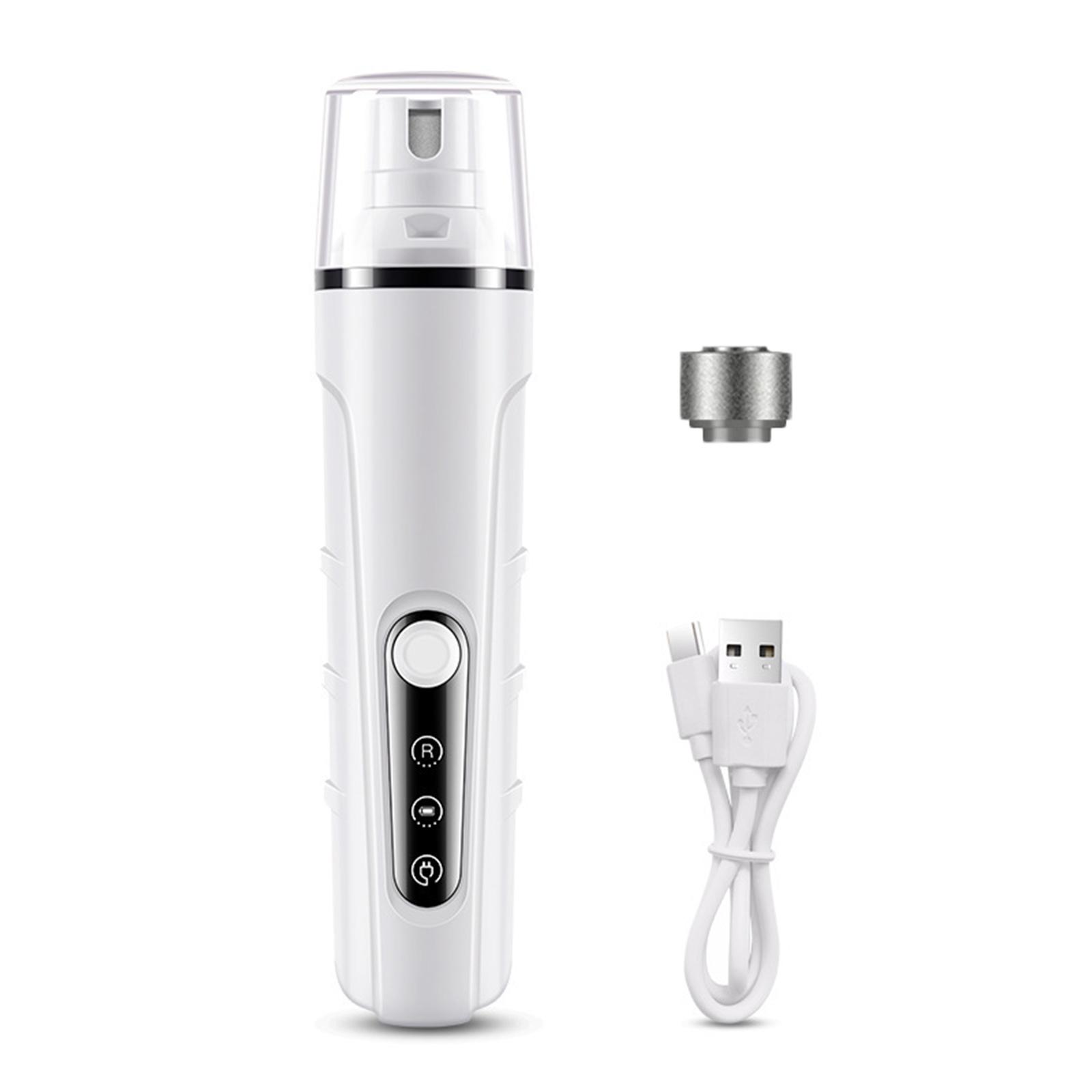 

Профессиональная электрическая пилка для когтей для домашних животных для собак и кошек Безопасный безболезненный груминг дома или в путешествии с USB-зарядкой A