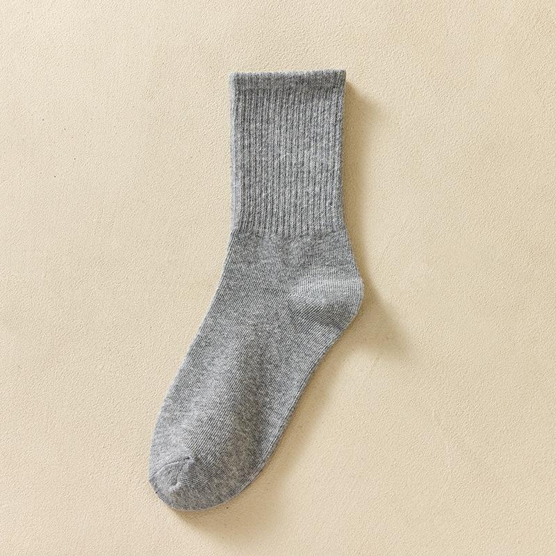 

Women s & Men s Mid-Calf Slouch Socks - Japanese Two-Stripe, Minimalist, Comfortable High Sports Socks One Size